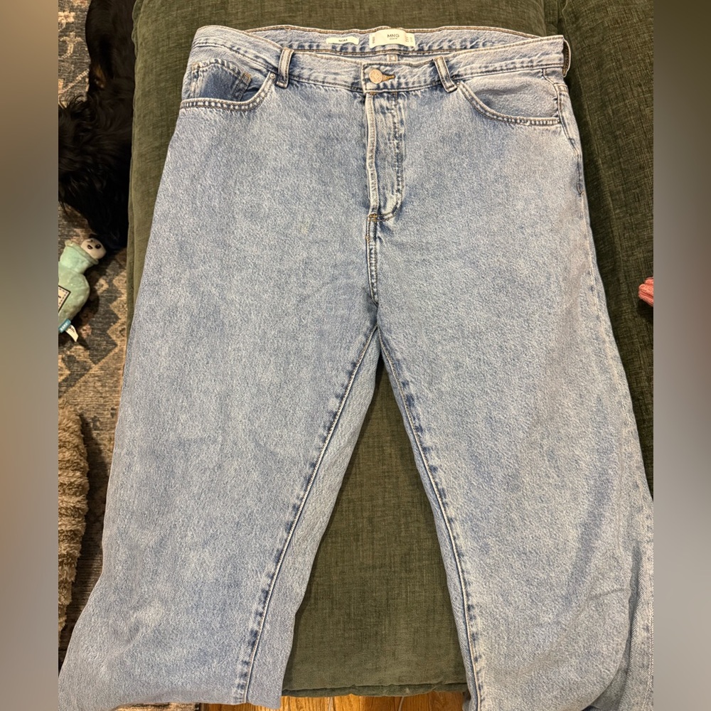 Mango Light Blue Denim Jeans